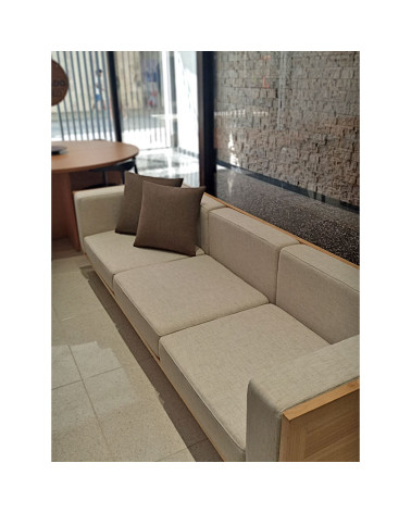 Sofa de Tableros Color Natural